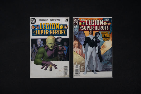 Legion of Super-Heroes, #1 & 2, DC Comics, 2005