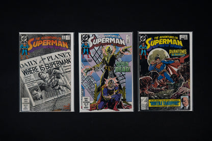 Adventures of Superman, #424-510 Run, DC Comics, 1987-1994