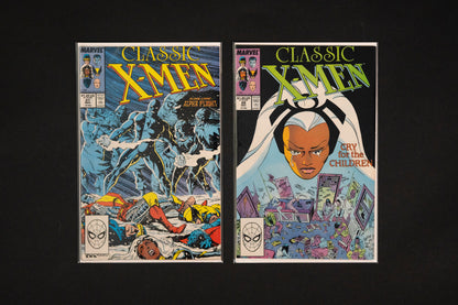 Classic X-Men, #1-50 , Marvel Comics, 1986-1990