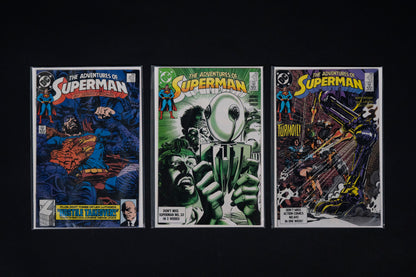 Adventures of Superman, #424-510 Run, DC Comics, 1987-1994