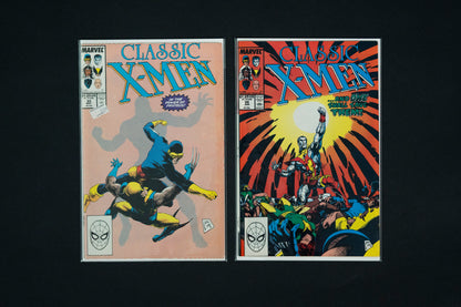 Classic X-Men, #1-50 , Marvel Comics, 1986-1990