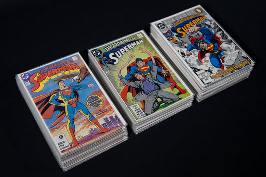Adventures of Superman, #424-510 Run, DC Comics, 1987-1994