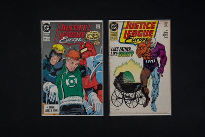 Justice League Europe, #11 & 12, DC Comics, 1990