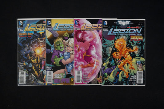 Legion of Super-Heroes, #8 9 10 & 11, DC Comics, 2012