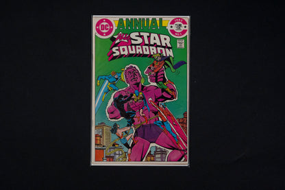 All Star Squadron, Annuals #1 2 & 3, DC Comics, 1982 1983 1984