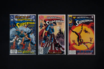 Adventures of Superman, #424-510 Run, DC Comics, 1987-1994