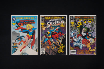 Adventures of Superman, #424-510 Run, DC Comics, 1987-1994