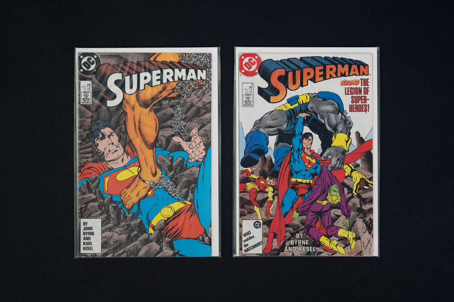 Superman, Vol.2, #1-87 PLUS #75 Memorial Edition, DC Comics, 1987 - 1994