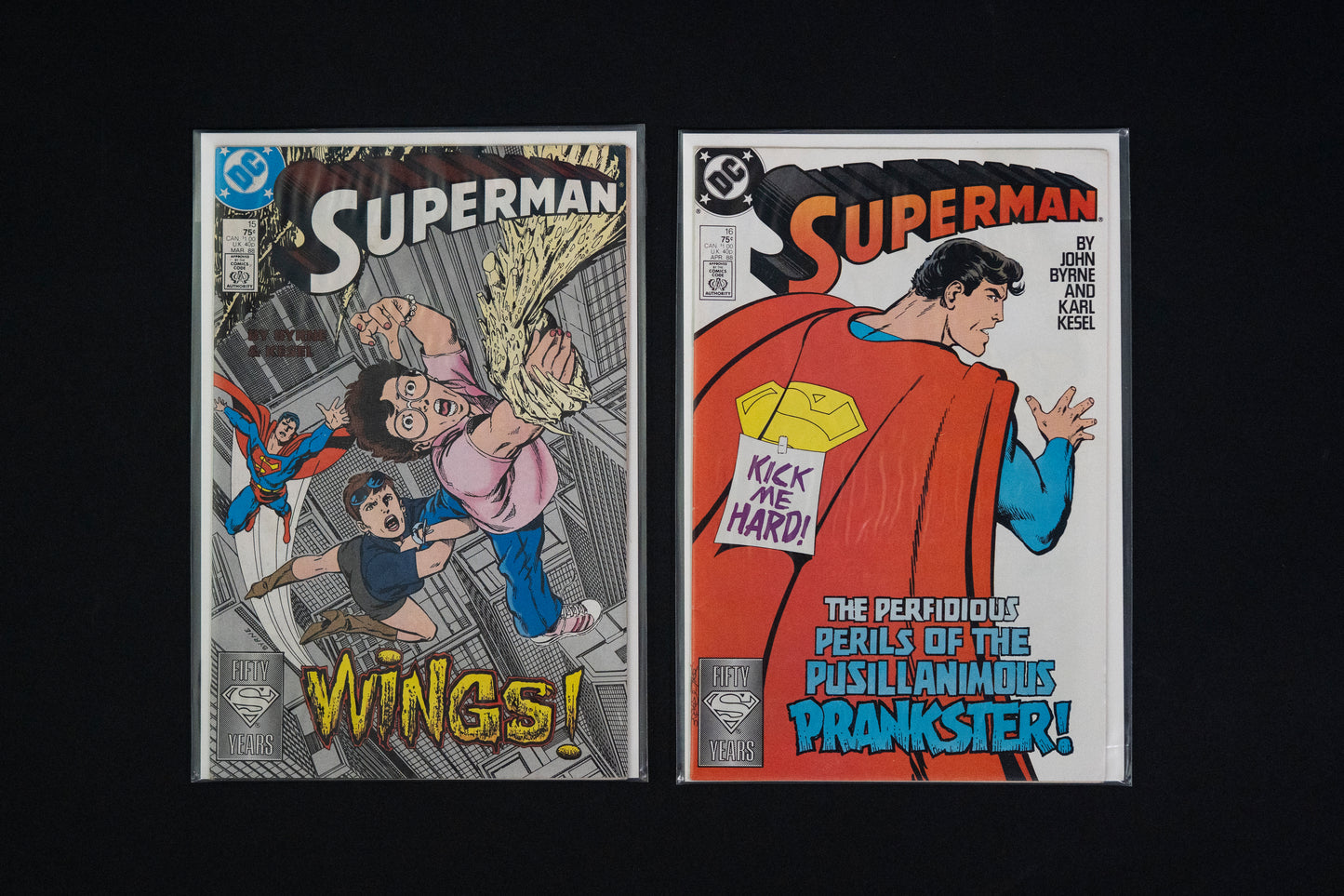 Superman, Vol.2, #1-87 PLUS #75 Memorial Edition, DC Comics, 1987 - 1994