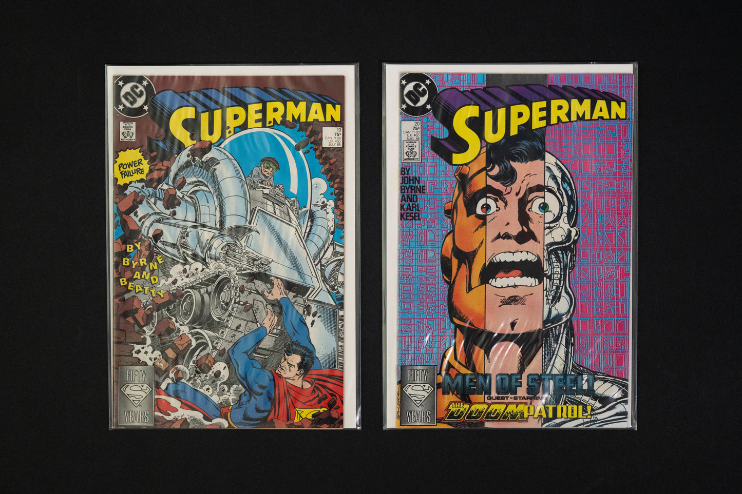 Superman, Vol.2, #1-87 PLUS #75 Memorial Edition, DC Comics, 1987 - 1994