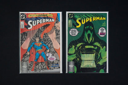 Superman, Vol.2, #1-87 PLUS #75 Memorial Edition, DC Comics, 1987 - 1994