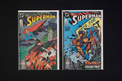 Superman, Vol.2, #1-87 PLUS #75 Memorial Edition, DC Comics, 1987 - 1994