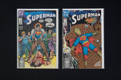 Superman, Vol.2, #1-87 PLUS #75 Memorial Edition, DC Comics, 1987 - 1994