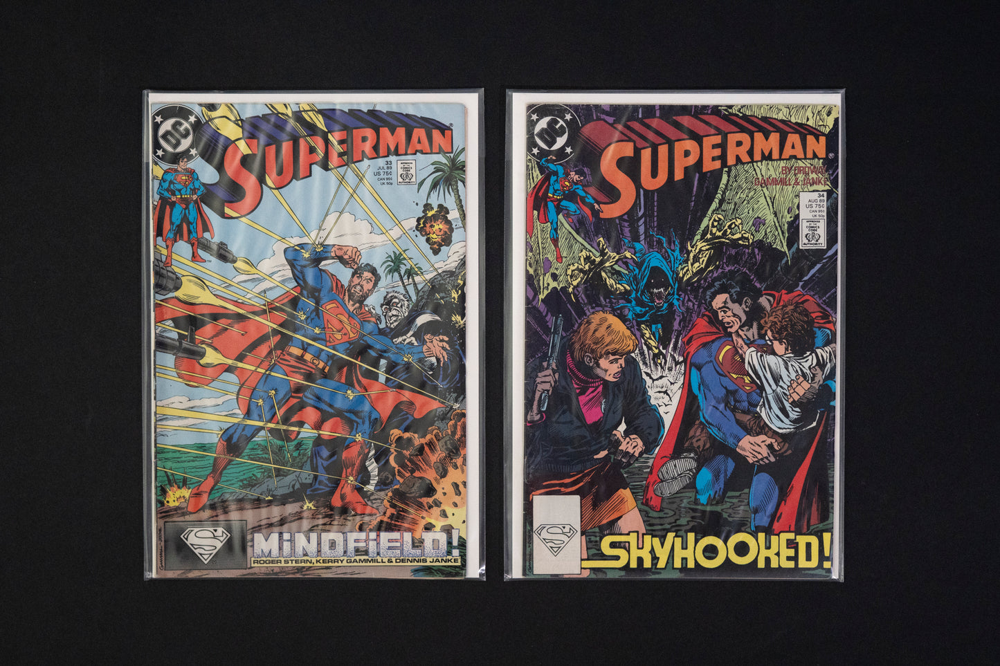 Superman, Vol.2, #1-87 PLUS #75 Memorial Edition, DC Comics, 1987 - 1994