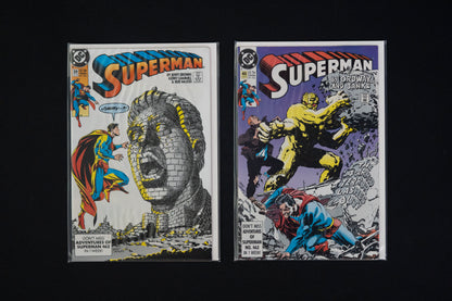 Superman, Vol.2, #1-87 PLUS #75 Memorial Edition, DC Comics, 1987 - 1994