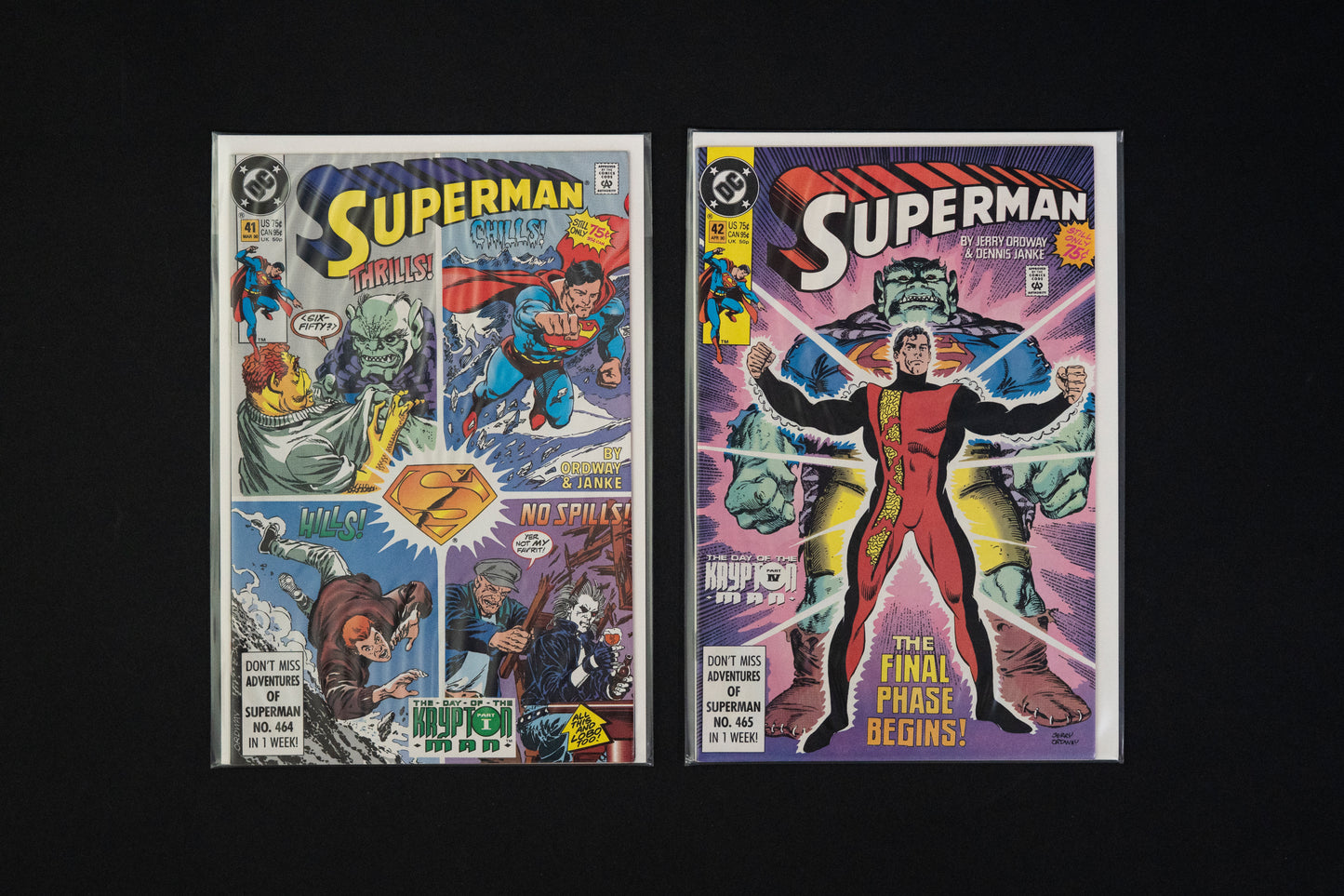 Superman, Vol.2, #1-87 PLUS #75 Memorial Edition, DC Comics, 1987 - 1994