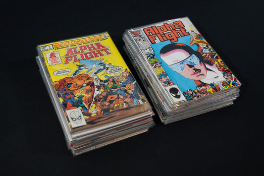 Alpha Flight, #1-76 Run, Marvel Comics, 1983-1989