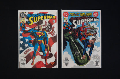 Superman, Vol.2, #1-87 PLUS #75 Memorial Edition, DC Comics, 1987 - 1994