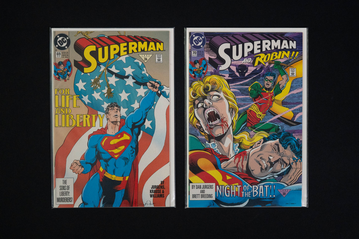 Superman, Vol.2, #1-87 PLUS #75 Memorial Edition, DC Comics, 1987 - 1994