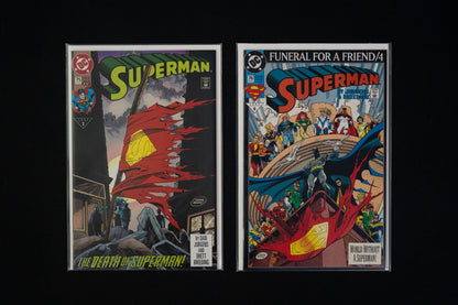 Superman, Vol.2, #1-87 PLUS #75 Memorial Edition, DC Comics, 1987 - 1994