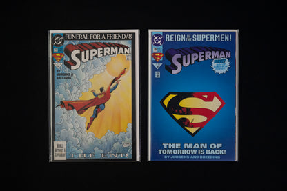 Superman, Vol.2, #1-87 PLUS #75 Memorial Edition, DC Comics, 1987 - 1994