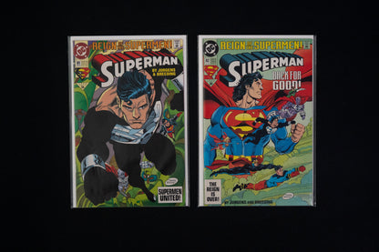 Superman, Vol.2, #1-87 PLUS #75 Memorial Edition, DC Comics, 1987 - 1994