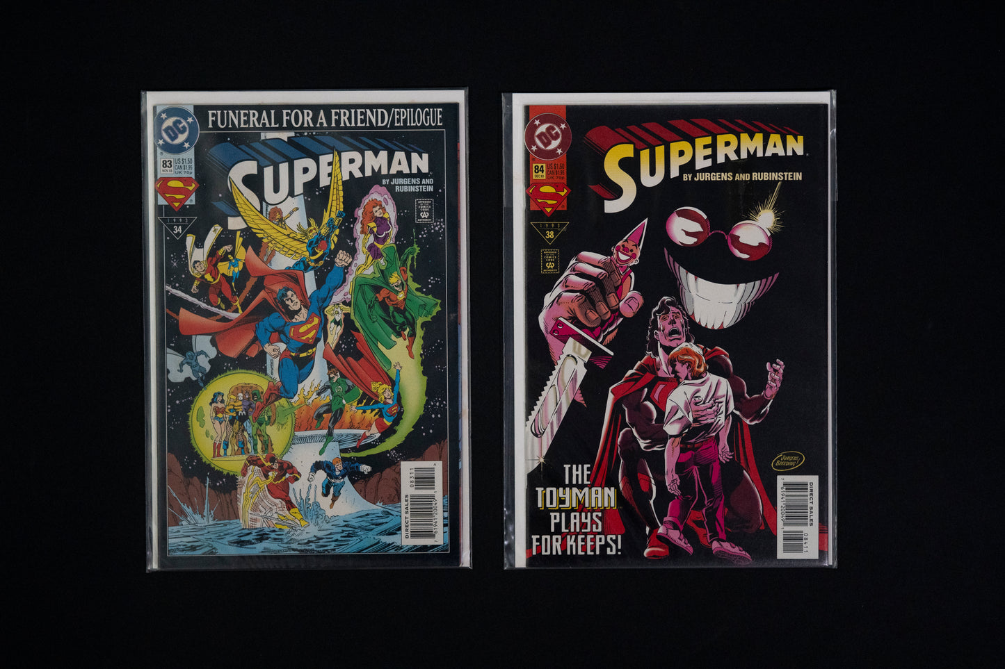 Superman, Vol.2, #1-87 PLUS #75 Memorial Edition, DC Comics, 1987 - 1994