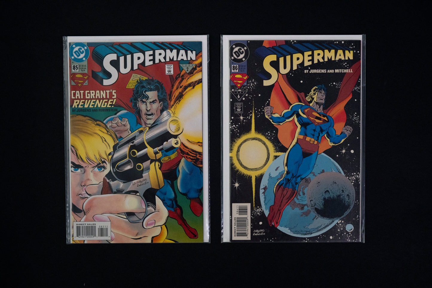 Superman, Vol.2, #1-87 PLUS #75 Memorial Edition, DC Comics, 1987 - 1994
