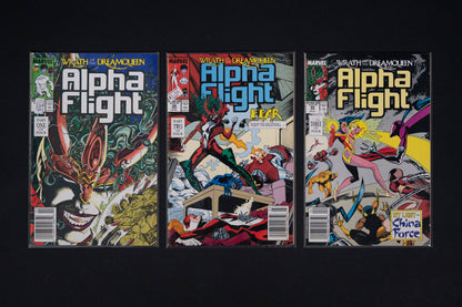 Alpha Flight, #1-76 Run, Marvel Comics, 1983-1989