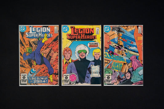 Legion of Super-Heroes, #311, 312 & 313, DC Comics, 1984