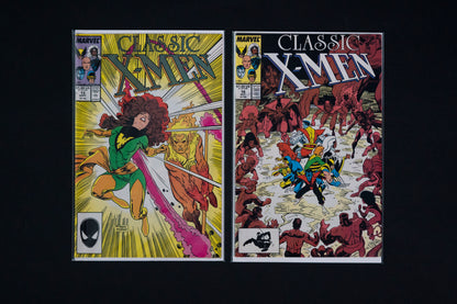 Classic X-Men, #1-50 , Marvel Comics, 1986-1990