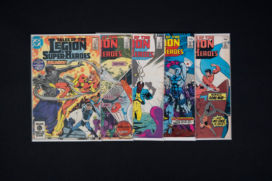 Legion of Super-Heroes, #315, 316 317 & 318, DC Comics, 1984-1985