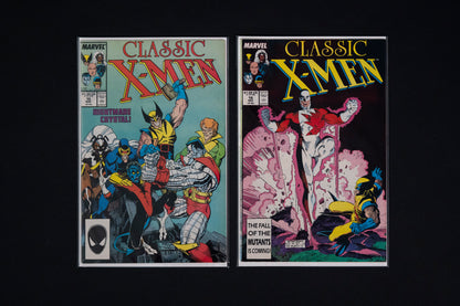 Classic X-Men, #1-50 , Marvel Comics, 1986-1990
