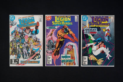 Legion of Super-Heroes, #342 343 & 344, DC Comics, 1986 1987