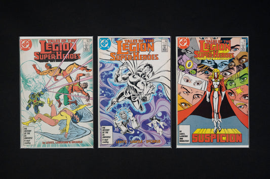 Legion of Super-Heroes, #347 348 & 349, DC Comics, 1987
