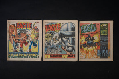 24 x Eagle Comic Book Magazine Job Lot -  issue numbers in description