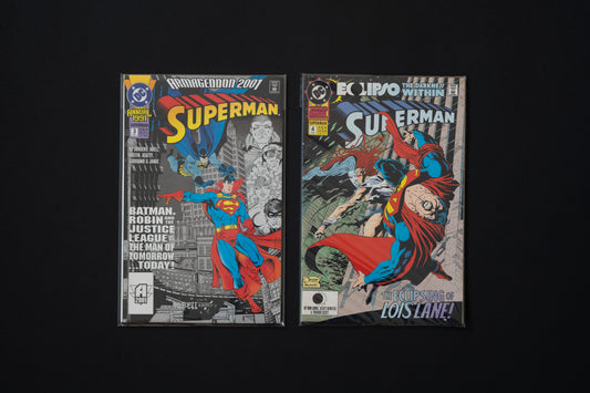 Superman, Annual #3 & 4, DC Comics, 1991 1992