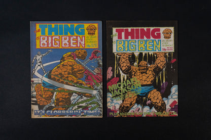 The Thing is Big Ben, #3 & 4, Marvel UK Comics, 1984