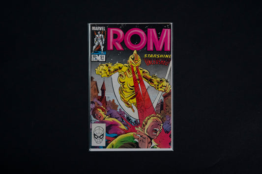 ROM Spaceknight, #51, Marvel Comics, 1984