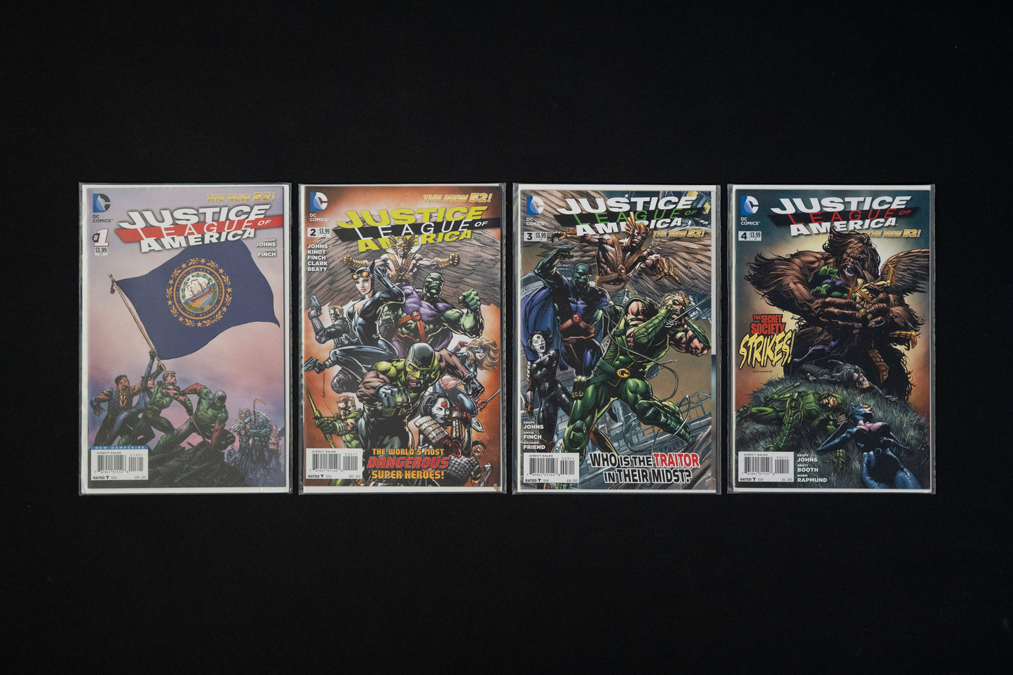 Justice League of America, #1-4, DC Comics, 2013