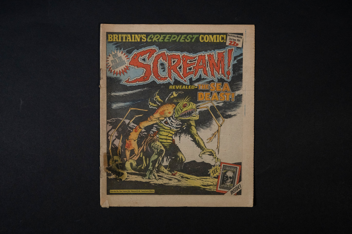 Scream, #14, UK Comic, 1984