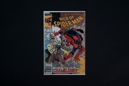 Web of Spider-Man, #54, Marvel Comics, 1989