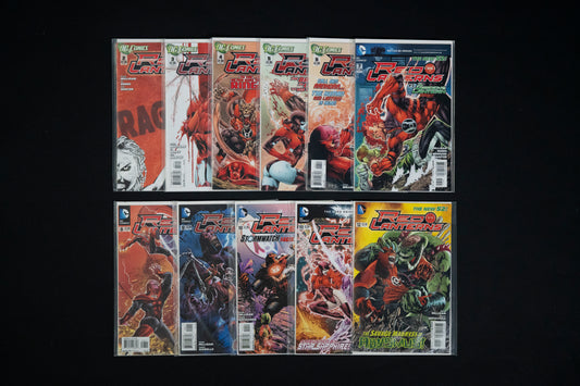 Red Lanterns, #2-12, DC Comics, 2011 - 2012