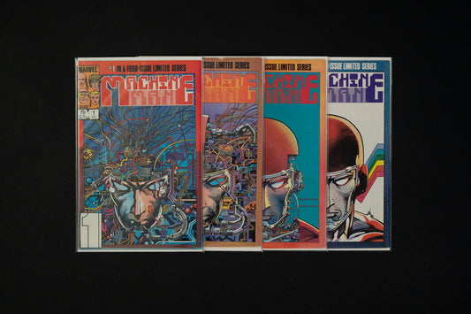 Machine Man, #1-4 Complete Series, Marvel Comics, 1984