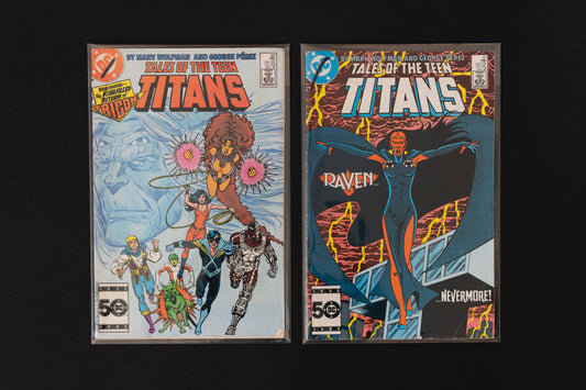 Tale of Teen Titans, #60 & 61, DC Comics, 1985 1986