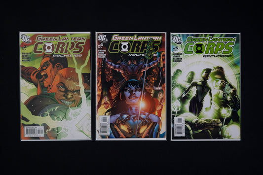 Green Lantern Corps, Recharge #3 4 & 5, DC Comics, 2006