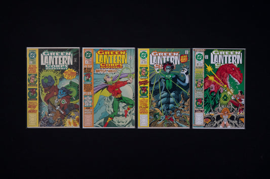 Green Lantern, Corps Quarterly, #1-4, DC Comics, 1992/1993