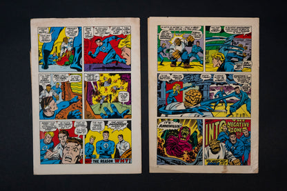 Fantastic Four, #2 3 4 5 7 9 13 14 & 17, Marvel UK Comic, 1982 1983