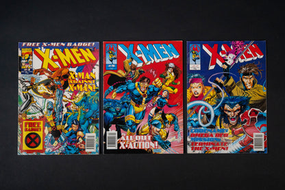 X-Men, #1-9, Marvel Magazine/comic, 1994 1995
