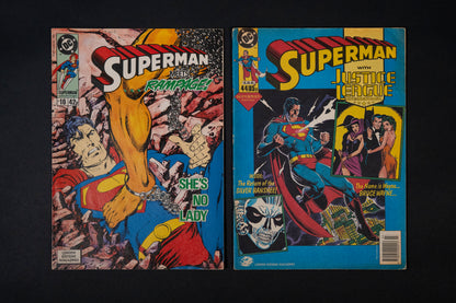 Superman Comic Job Lot, #1 2 7 8 18 44 & 53  Plus The Adventures of Superman #3
